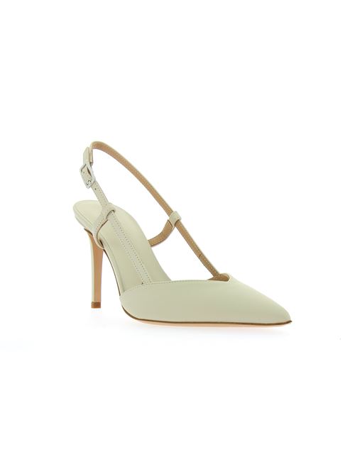decolleté elegante da donna in pelle beige chiaro SERGIO LEVANTESI | DELTA 22X